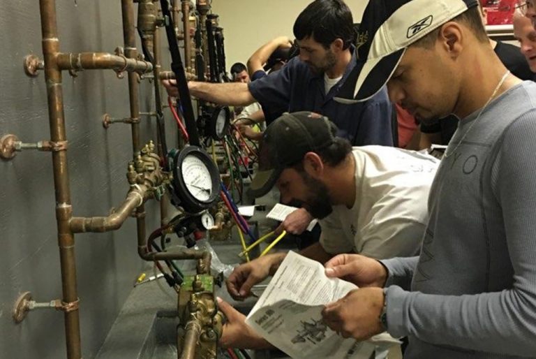 Local 100 an HVACR Technician